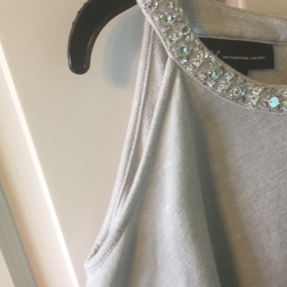 🔥INC COLD SHOULDER TOP - Picture 4 of 5